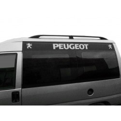 Рейлінги, чорний колір Довга база, Пластикові ніжки для Fiat Scudo 1996-2007 рр