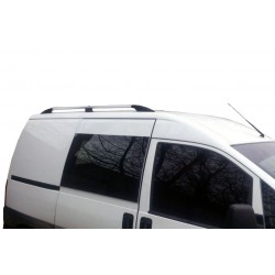 Рейлінги ХРОМ Коротка база, пластикові ніжки для Citroen Jumpy 1996-2007 рр