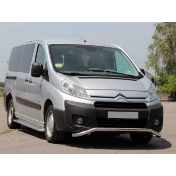 Передняя защита ST007 (нерж.) 60 мм для Fiat Scudo 2007-2015 гг