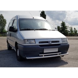 Передняя защита ST016 (нерж) 51/42 мм для Citroen Jumpy 1996-2007 гг