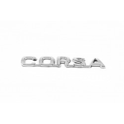 Напис Corsa 12.5см на 2.0см для Opel Corsa B 1996- рр