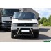 Кенгурятник WT003 (нерж) 50мм, с надписью для Volkswagen T4 Transporter