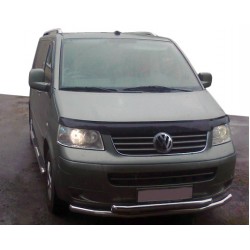 Нижняя двойная губа ST014 (нерж) 51 на 42 мм для Volkswagen T5 Caravelle 2004-2010 гг