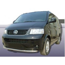 Нижняя одинарная губа ST008 (нерж) 42 мм для Volkswagen T5 Caravelle 2004-2010 гг