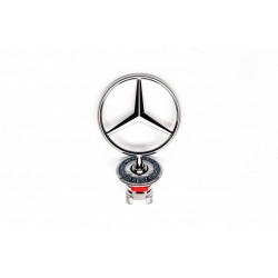 Эмблема прицел с надписью (для E-class) для Mercedes E-сlass W124 1984-1997 гг
