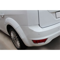 Накладки заднего рефлектора (2 шт, нерж) для Ford Focus II 2008-2011 гг