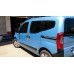 Молдинг під двері зрушення (2 шт, нерж.) Carmos - Турецька сталь для Peugeot Bipper