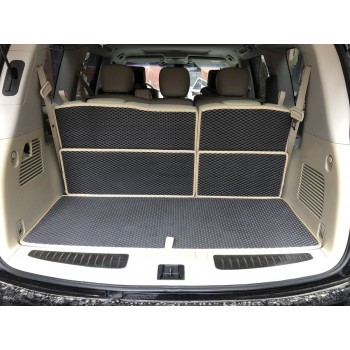 Коврик багажника 5 частей (EVA, черный) для Nissan Patrol Y62 2010-2024 гг