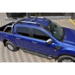 Рейлинги с перемычками (2 шт) для Ford Ranger 2011-2022 гг