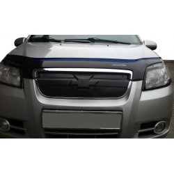 Зимова решітка Матова для Chevrolet Aveo T250 2005-2011 рр