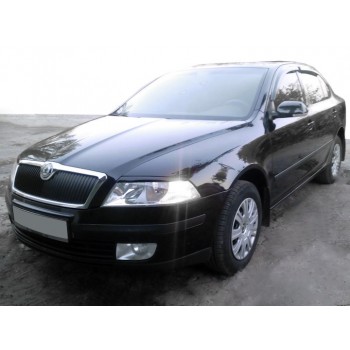 Ветровики LiftBack (4 шт, HIC) для Skoda Octavia II A5 2006-2010 гг