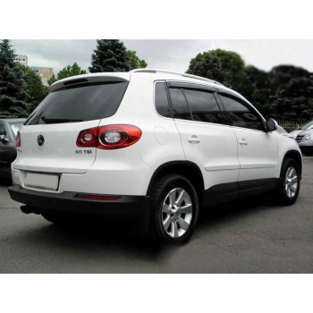 Вітровики з хром молдингом (4 шт, HIC) для Volkswagen Tiguan 2007-2016 рр