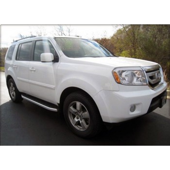Бокові пороги Fullmond (2 шт., Алюм.) для Honda Pilot 2008-2015 рр