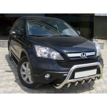 Кенгурятник WT003 (нерж.) для Honda CRV 2007-2011 гг