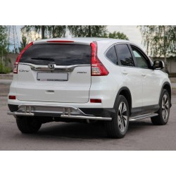 Задняя дуга AK003-21 (нерж) для Honda CRV 2012-2016 гг