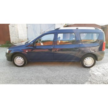 Рейлінги Хром Пластикові ніжки для Renault Logan MCV 2005-2013 рр
