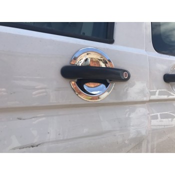 Накладки під ручки (нерж) OmsaLine - Італійська нержавійка, 3 шт для Volkswagen T5 Multivan 2003-2010 рр Накладки під ручки (нерж) OmsaLine - Італійська нержавійка, 3 шт для Volkswagen T5 Multivan 2003-2010 рр