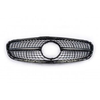 Передняя решетка Diamond Black (2013-2016) для Mercedes E-сlass W212