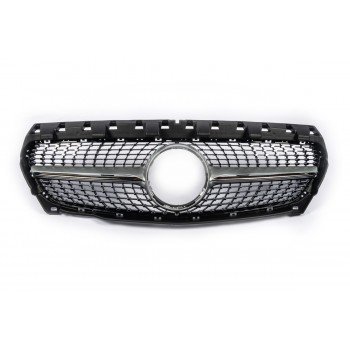 Передня решітка (2013-2016, Diamond Silver) для Mercedes CLA C117 рр