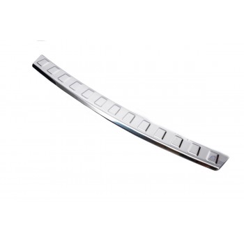 Накладка на задний бампер Carmos (нерж) для Ауди A7 2010-2018 гг