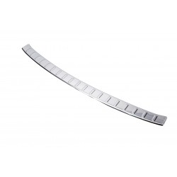 Накладка на задній бампер Carmos V1 (Avant, нерж) для Ауди A4 B8 2007-2015 рр