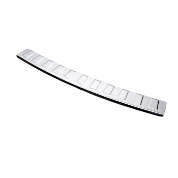 Накладка на задній бампер Carmos (SD, нерж) для BMW 3 серія F-30/31/34 2012-2019 рр