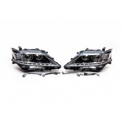 Передняя оптика (2 шт, рестайлинг) для Lexus RX 2009-2015 гг