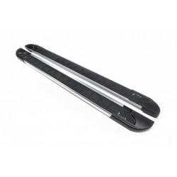 Боковые пороги RedLine V1 (2 шт, алюминий) Long/ExtraLong для Man TGE