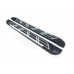 Бокові пороги Sunrise (2 шт., алюміній) для Chrysler Voyager 2001-2007 рр
