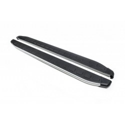 Бокові пороги Fullmond (2 шт, алюм.) Довга база для Citroen Jumper 2007-2025 рр