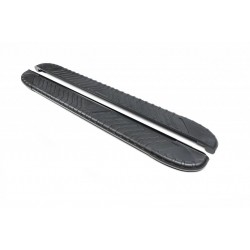 Бокові пороги Bosphorus Black (2 шт., Алюміній) Довга база для Citroen Jumper 2007-2025 рр