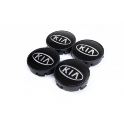 Колпачки на диски 57/55.5мм kia60tur (4 шт) для KIA