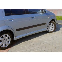 Боковые юбки (под покраску) для Hyundai Getz