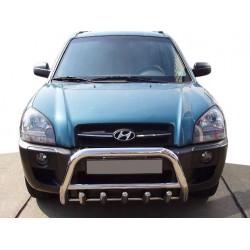 Кенгурятник WT003 (нерж.) 51 мм для Hyundai Tucson JM 2004- гг