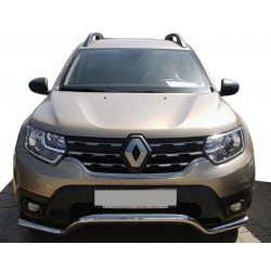 Кенгурятник WT008 (нерж.) для Dacia Duster 2018-2024 гг