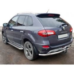 Задняя дуга AK002-1 (нерж) для Renault Koleos 2008-2016 гг