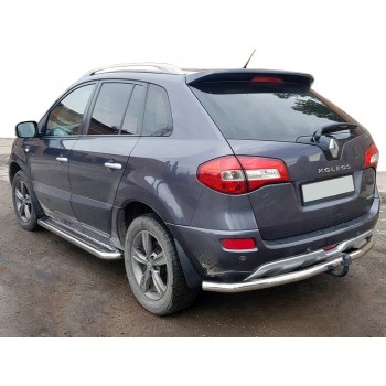 Задня дуга AK002-1 (нерж) для Renault Koleos 2008-2016 рр