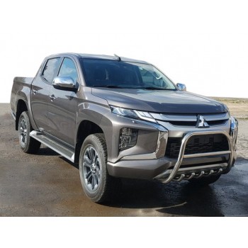 Кенгурятник WT003 (нерж) для Fiat Fullback 2016- гг