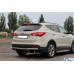 Задняя дуга AK002 (нерж.) для Hyundai Santa Fe 3 2012-2018 гг