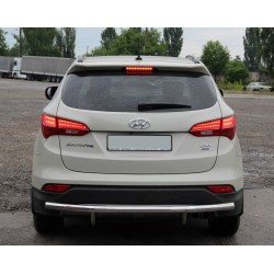 Задняя дуга AK002 (нерж.) для Hyundai Santa Fe 3 2012-2018 гг