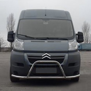 Передняя дуга ST019 (нерж.) для Peugeot Boxer 2006-2025 гг Передняя дуга ST019 (нерж.) для Peugeot Boxer 2006-2025 гг