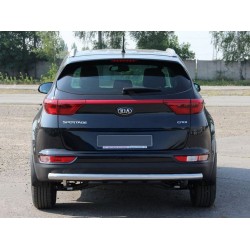 Задняя защита AK002 (нерж) для Kia Sportage 2015-2021 гг