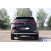 Задняя защита AK002 (нерж) для Kia Sportage 2015-2021 гг