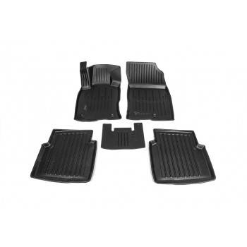 Коврик в багажник Stingray 3D (5 мест в 7 местном автомобиле) для Volkswagen Touran 2010-2015 гг