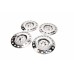 Колпаки из нержавейки OEM (1-катковый) для Volkswagen LT 1995-2006 гг