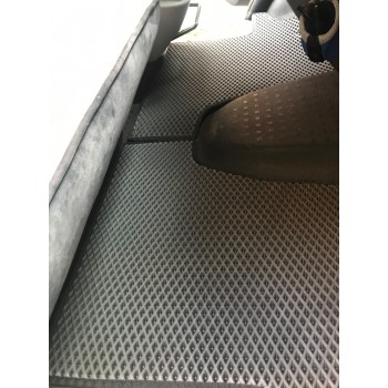 Килимки EVA (чорні, передні, для 2-20251) для Volkswagen T5 2010-2015 рр