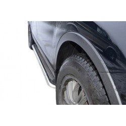 Боковые пороги Maydos V2 (2 шт., нерж) для Mazda CX-5 2012-2017 гг