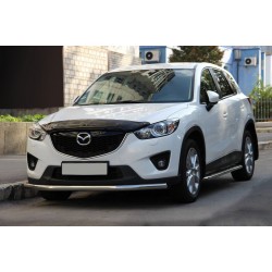 Передняя защита ST008 (нерж) для Mazda CX-3 2015- гг