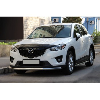 Передняя защита ST008 (нерж) для Mazda CX-3 2015- гг