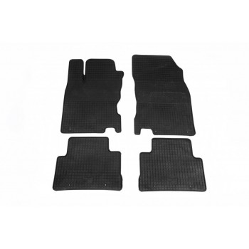 Резиновые коврики (4 шт, Polytep) для Nissan Qashqai 2014-2021 гг